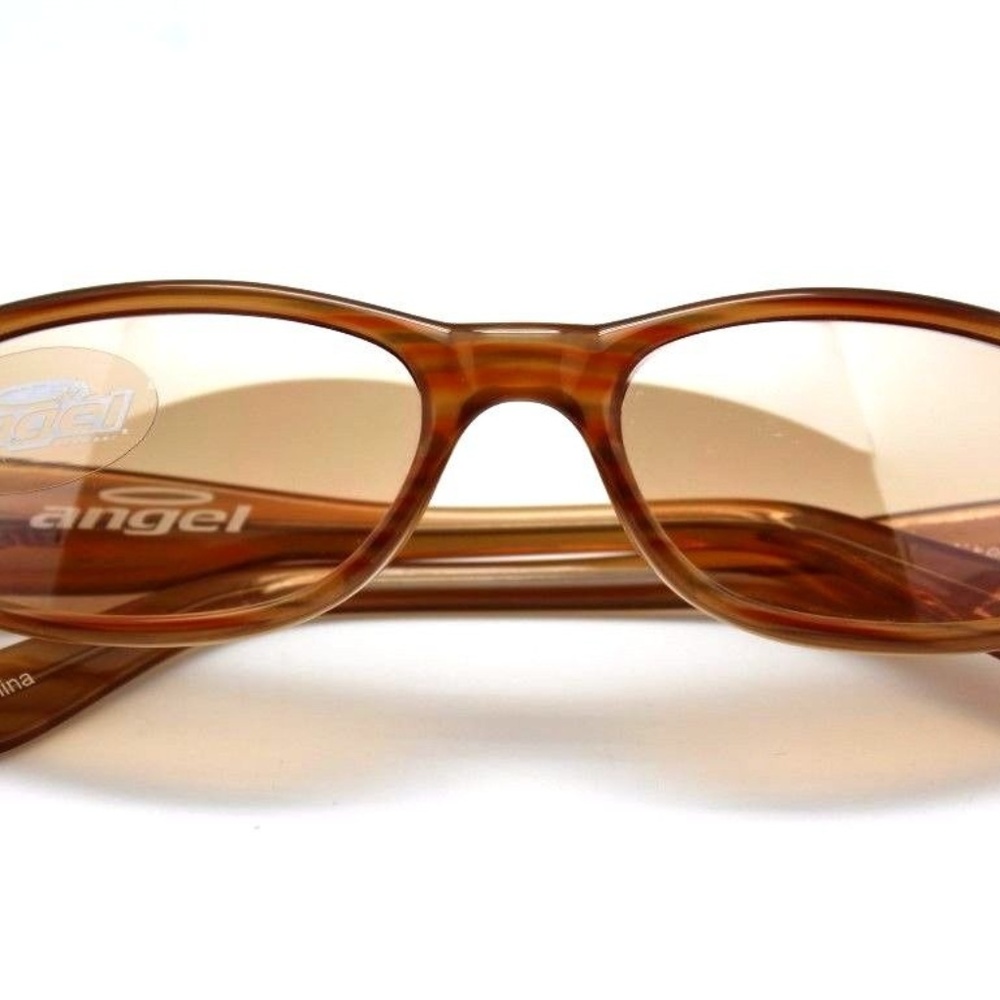 Women's Angel Sunglasses Tan Brown Vintage…